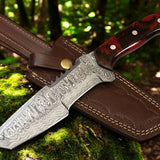 Knife Tracker – Handmade Survival Blade for Extreme Wilderness Use