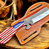 Calf Cutting Knife – Custom Handmade Ranch Blade "Lone Star Edge"