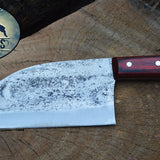 Full Tang Custom Handmade 1095 High Carbon Steel Chef / Chopper Knife