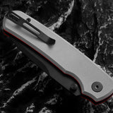 The Loyalist Folding Pocket Knife Giftset for Men and Women (Black and White)