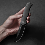 The Pathfinder Folding Pocket Knife Giftset for Men and Women (Black and Blue)