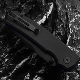 The Loyalist Folding Pocket Knife Giftset for Men and Women (Black and Blue)