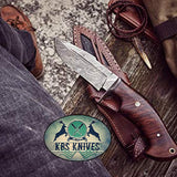Damascus Steel Hunter Knife