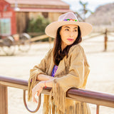 Dusty Rose Western Hat