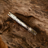 Custom Handmade Damascus Steel Tanto Blade EDC Folding Pocket Knife | 3-Inch Blade, Wenge Wood Handle, Leather Case | Groomsman Gift