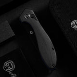 The Vector Folding Pocket Knife Giftset for Men and Women (Black)