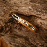Custom Handmade Damascus Steel EDC Folding Pocket Knife | 3-Inch Blade, Colored Bone Handle, Leather Case | Ideal Gift for Any Occasion by KBS Knives