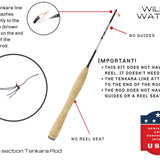 Tenkara Fly Fishing Kit, 6 ft Rod| Wild Water Fly Fishing
