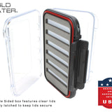 Dry Fly Assortment, 72 Dry Flies | 2 Sided Fly Box | Wild Water Fly Fishing