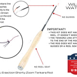 7' - 8' Shorty Zoom Tenkara Rod | Wild Water Fly Fishing
