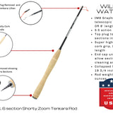 7' - 8' Shorty Zoom Tenkara Rod | Wild Water Fly Fishing