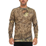 100% Merino Wool - Men's Long Sleeve Crew Shirt - Thermal Base Layer