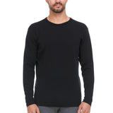 100% Merino Wool - Men's Long Sleeve Crew Shirt - Thermal Base Layer