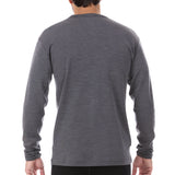 100% Merino Wool - Men's Long Sleeve Crew Shirt - Thermal Base Layer