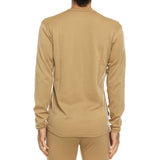 100% Merino Wool - Men's Long Sleeve Crew Shirt - Thermal Base Layer