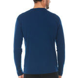 100% Merino Wool - Men's Long Sleeve Crew Shirt - Thermal Base Layer