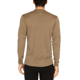 100% Merino Wool - Men's Long Sleeve Crew Shirt - Thermal Base Layer