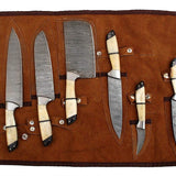 7 pcs of Professional Utility Chef Kitchen Knife Set