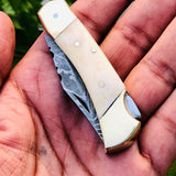 Edc Bone Handle Pocket Knife