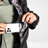 Black Fin - Waterproof Pocket Rain Jacket