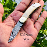 Edc Bone Handle Pocket Knife