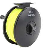 Die Cast 7 Weight or 8 Weight Fly Reel, Floating WF 8wt Line | 30# Backing | 0X Leader | Wild Water Fly Fishing