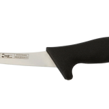 IVO® ErgoDuo 6" Black Semi-Flex Curved Boning Knife