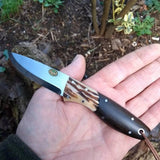 D2 Steel Scandi Grind Edge Knife