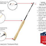 8' Tenkara Rod | Wild Water Fly Fishing