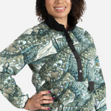 Steel My Heart Riffle Snap Fleece