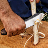 RidgeHunter High-Carbon Steel Survival Knife – 9-Inch Tactical Blade with Rosewood Handle