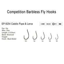 Barbless Caddis Pupa and Larva Hook 9254