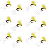 CDC Pale Morning Dun Emerger PMD Fishing Fly - 12 Flies Size 16