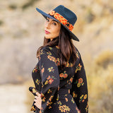 Charcoal Grey Western Hat