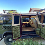 Ford Econoline Barn Door Panel Organizer