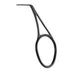 Seaguide single-foot guide TYG: black ring frame, side view