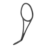 Seaguide single-foot guide TYG: black ring with single foot, angled view