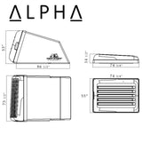 Alpha Hardshell Rooftop Tent – ABS – 2–3 Person – Black – All-Season Overland Shelter