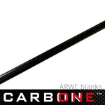 Black carbon fiber composite rod blank with ARWC branding