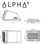 Alpha II Hardshell Rooftop Tent – ABS – 2 Person – Black – Lightweight Off-Road Tent