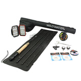 Deluxe Fly Fishing Kit, 5wt Rod | 8ft | 4-piece | Wild Water Fly Fishing