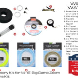 Tenkara Zoom Fly Fishing Kit, 14-16ft Big Game Rod | Wild Water Fly Fishing