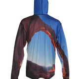 Arch Climber Lightweight Mountain Graphic Hoodie