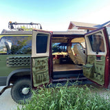 Ford Econoline Barn Door Panel Organizer