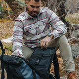 Grand Flannel, Plaid Salmon