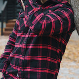 Field Grand Flannel, Huntsman Plaid in Black