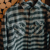 Grand Flannel, Charcoal Gingham