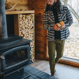 Grand Flannel, Charcoal Gingham