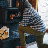 Grand Flannel, Charcoal Gingham