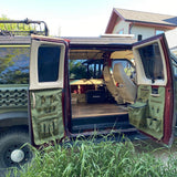 Ford Econoline Barn Door Panel Organizer